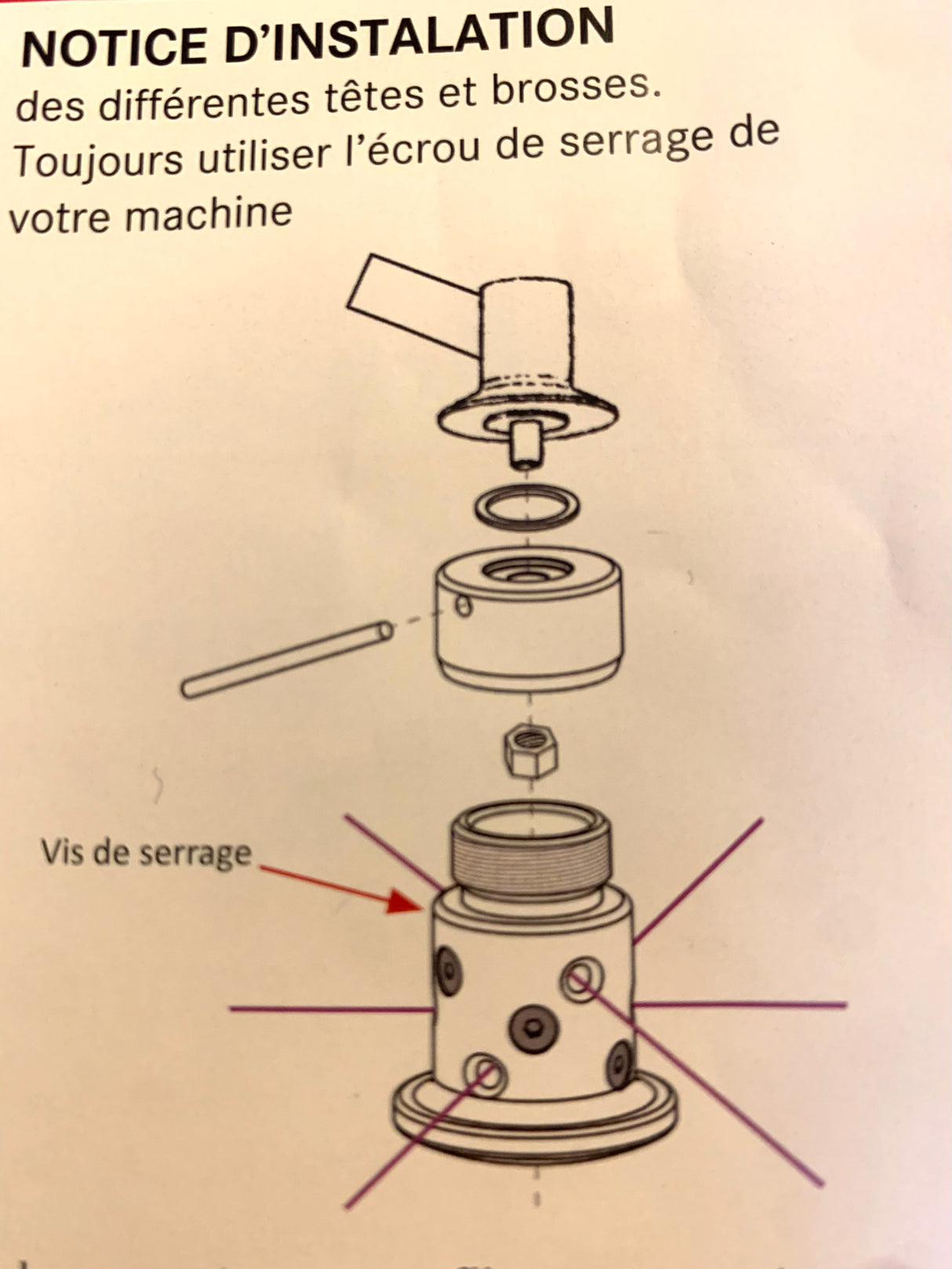 Tête de débroussailleuse thermique 8 brins