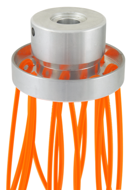 Brosse universelle multibrins