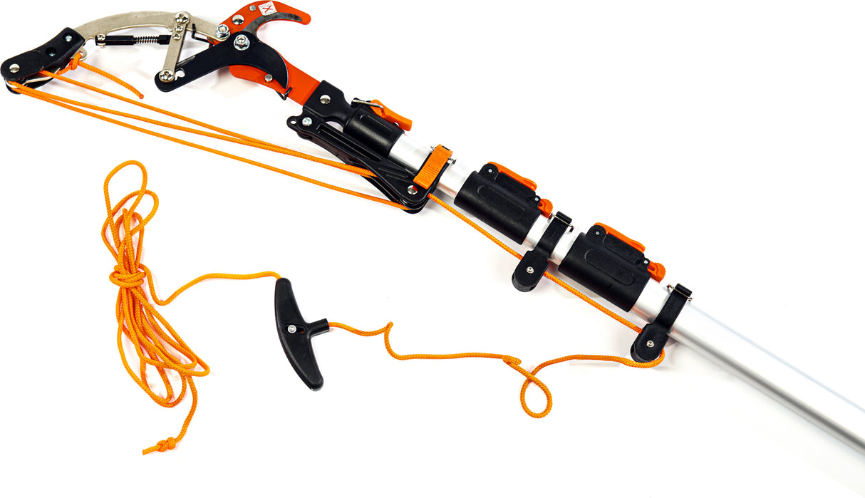 Élagueuse sur perche (échenilloir à crémaillère)