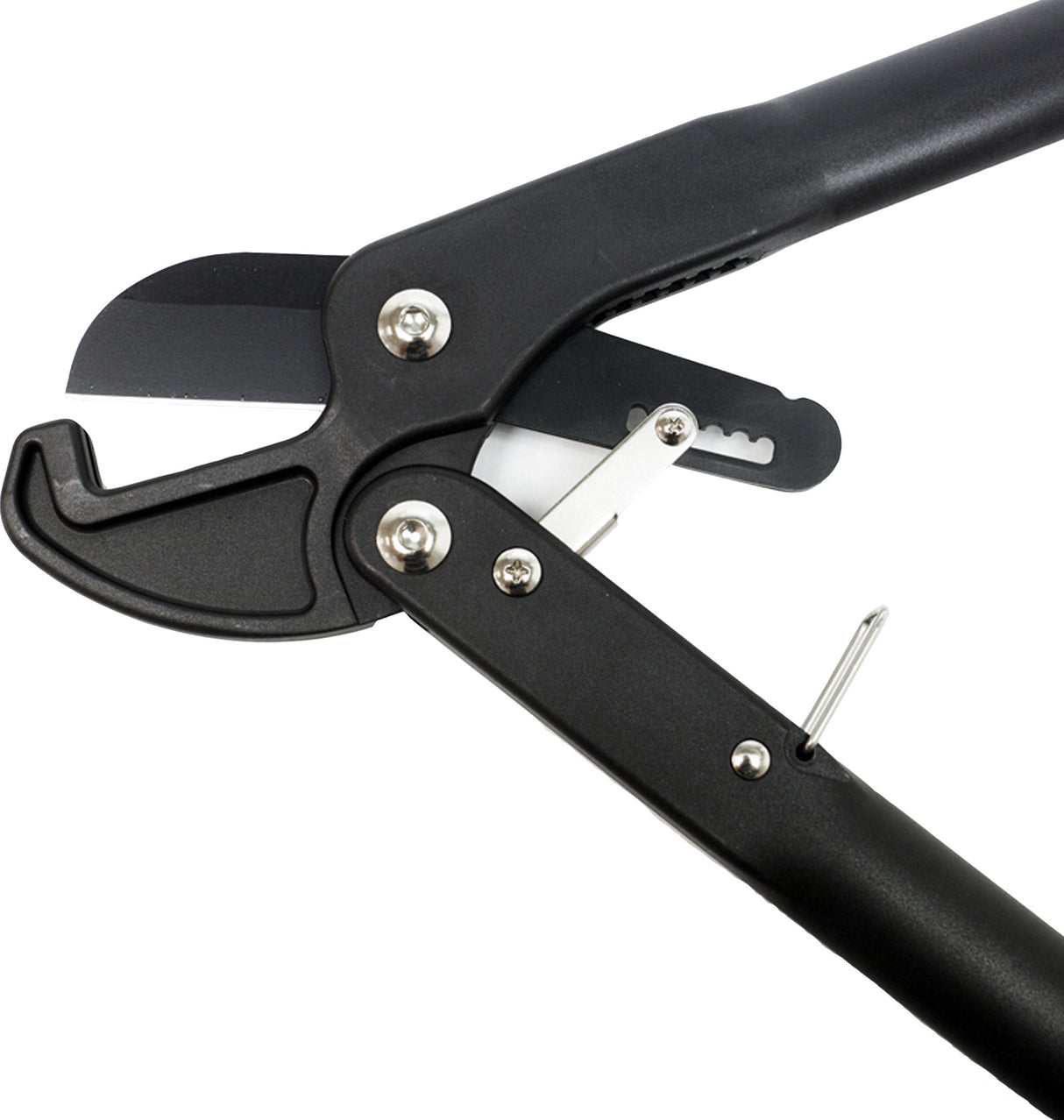 Mini cortadora de ramas de piñón y cremallera