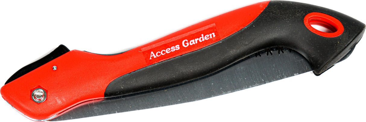 Scie arboricole pliante à double champ