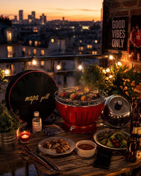 Un barbecue à Paris nomade peut-il être facilement transporté pour des sorties autorisant son utilisation ?