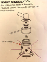 Tête de débroussailleuse 12 brins