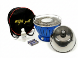Barbecue (6 couleurs au choix)+ cloche + gel + pile + housse de transport