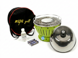 Barbecue (6 couleurs au choix)+ cloche + gel + pile + housse de transport